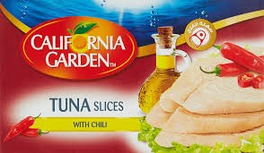 California Garden Tuna Slices in Sunflower Oil with Chili_0