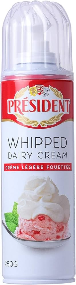 President Whipped Dairy Cream_0