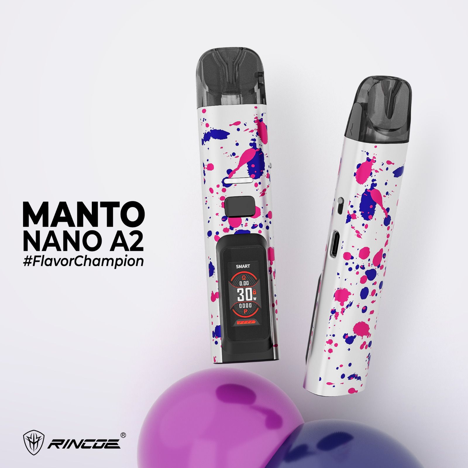 Manto Nano A2 - Polkadot (Special Promo) + ROKO Liquid 15ml_0