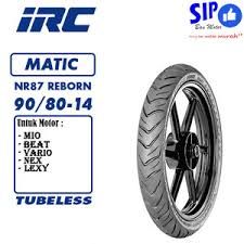 IRC BAN MOTOR 90/80-14 NR 87 TUBELESS_0