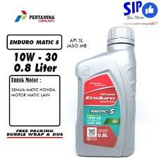 ENDURO OLI PERTAMINA MATIC 10W30 0.8 L (PCS)_0