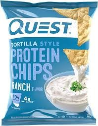 Quest Tortilla Style Protein Chips Ranch Flavor - gluten free_0