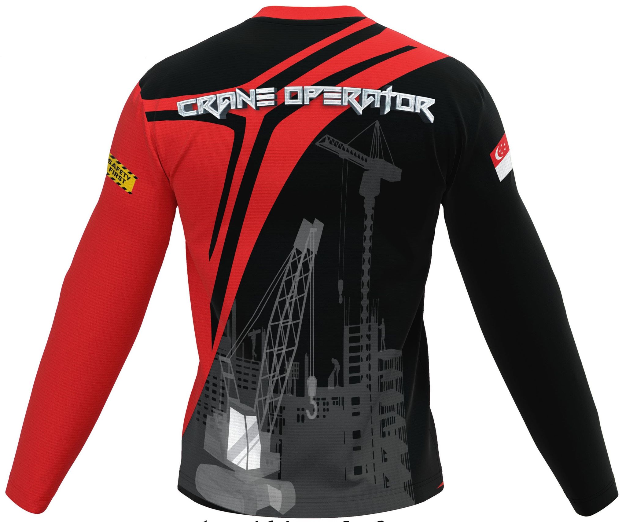 Crane Operator Shirt V2 Long Sleeve_1