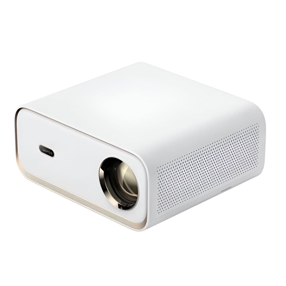 WANBO X5 1080P 1100ANSI Android 9.0 Smart Projector – White_2