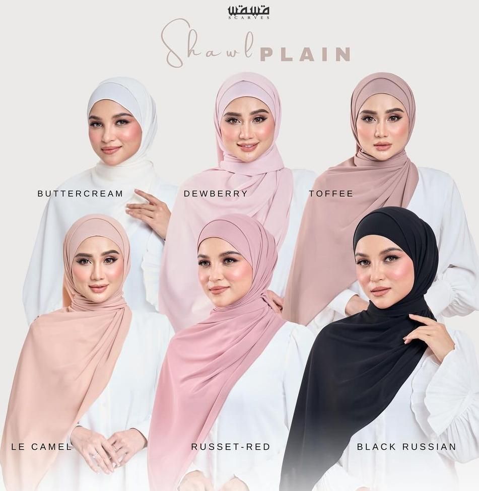 Plain Shawl Edition by Wawa Scarves_0