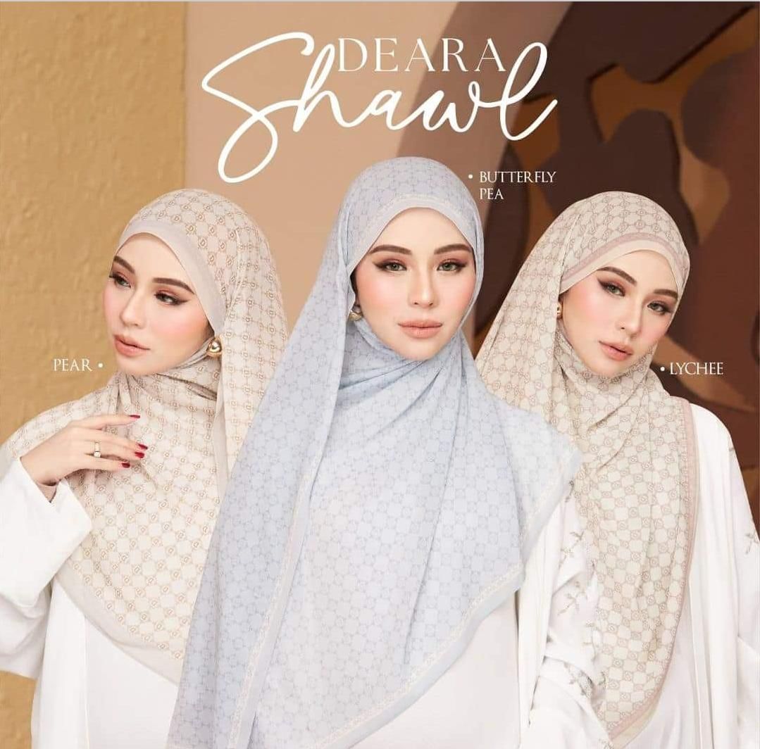 Printed premium Chiffon Shawl by Deara_3