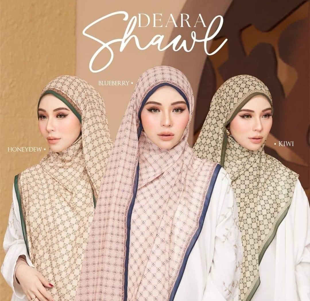 Printed premium Chiffon Shawl by Deara_2