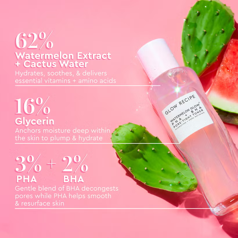 Glow Recipe Watermelon Glow PHA + BHA Pore-Tight Toner_3