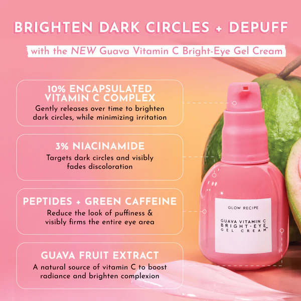 Glow Recipe Guava Vitamin C Bright Eye Gel Cream 15ml_1