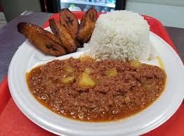 Arroz Blanco Corned Beef Y Maduros_0