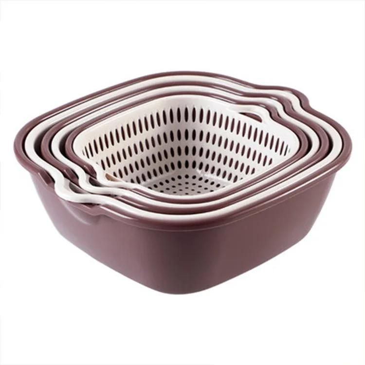 Multifunction 6pcs set drain basket_0