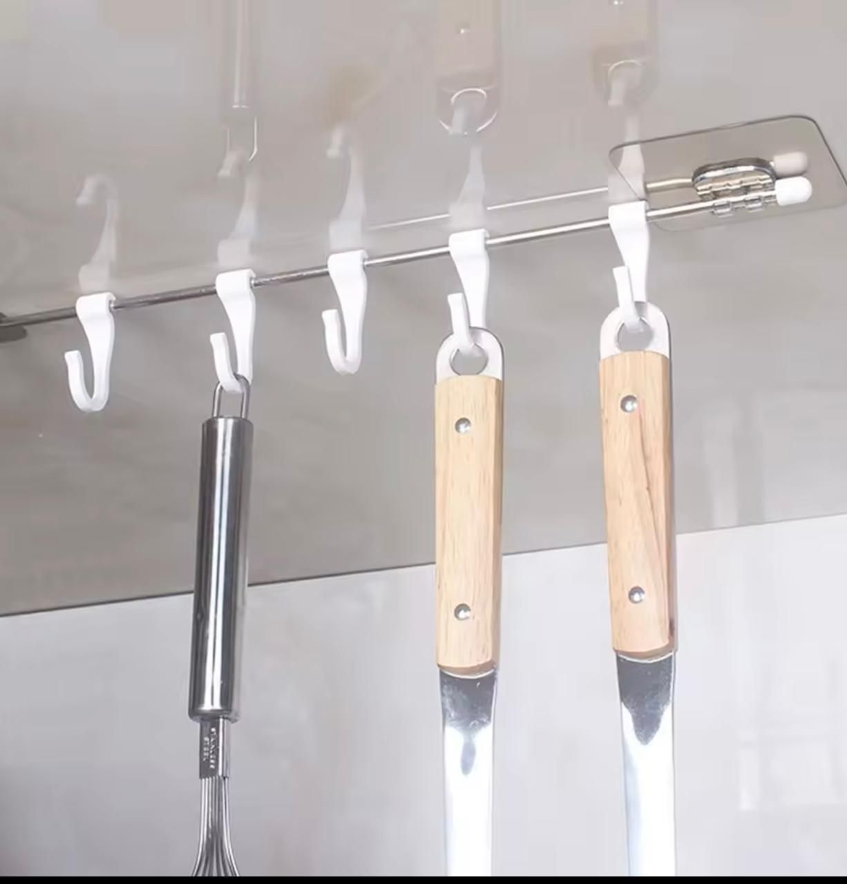 Stainless Steel Wall Hanging Rod_0