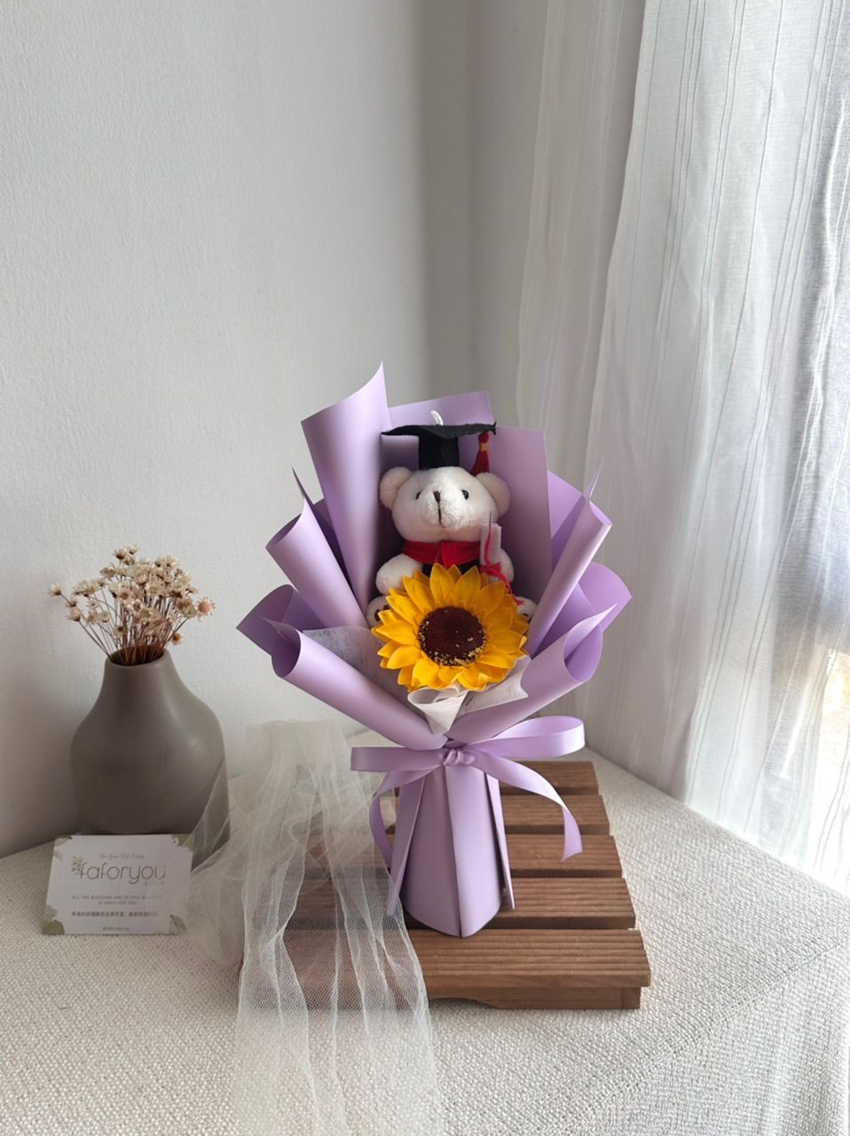 Graduation Bear Bouquet _0