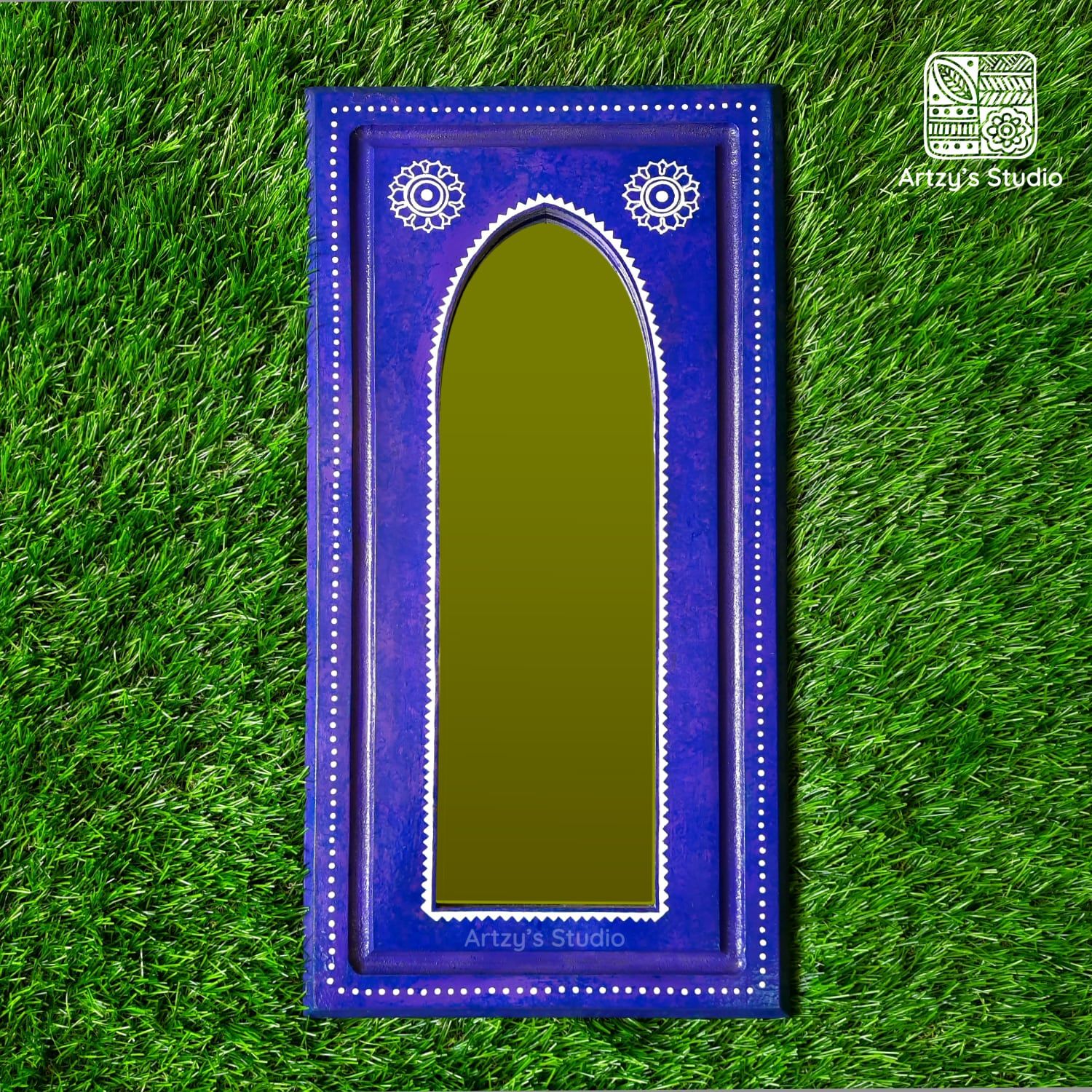 Large Violet Mirror Frame_0