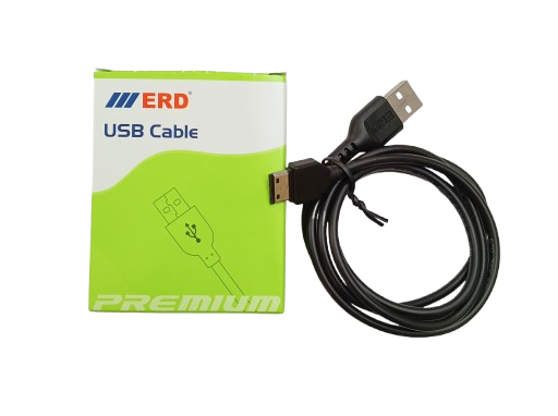 ERD USB CABLE M-600 BLACK (1METER)_1