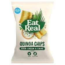 Eat Real Sour Cream & Chives Quinoa Chips - vegan  gluten free_0