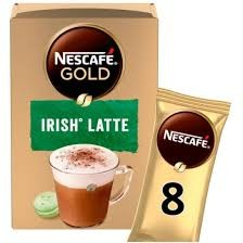 Nescaf Gold Low Fat Irish Latte Instant Coffee Sachets_0