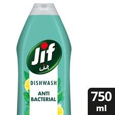 Jif Antibacterial Dishwashing Liquid Mint & Lemon Scent_0