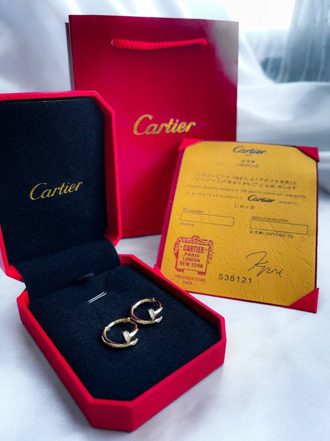 Cartier earrings _0