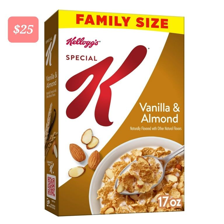 Kellogg's SPECIAL K VANILLA & ALMOND (FAMILY SIZE) 17oz_0