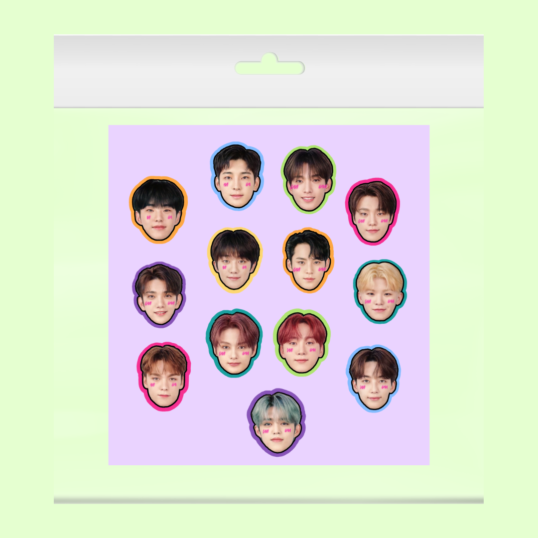 faces - sticker set_4