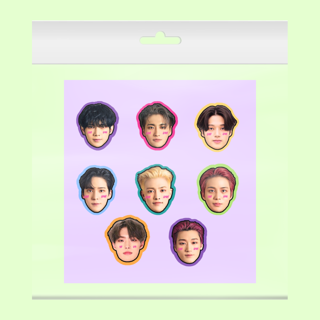 faces - sticker set_3