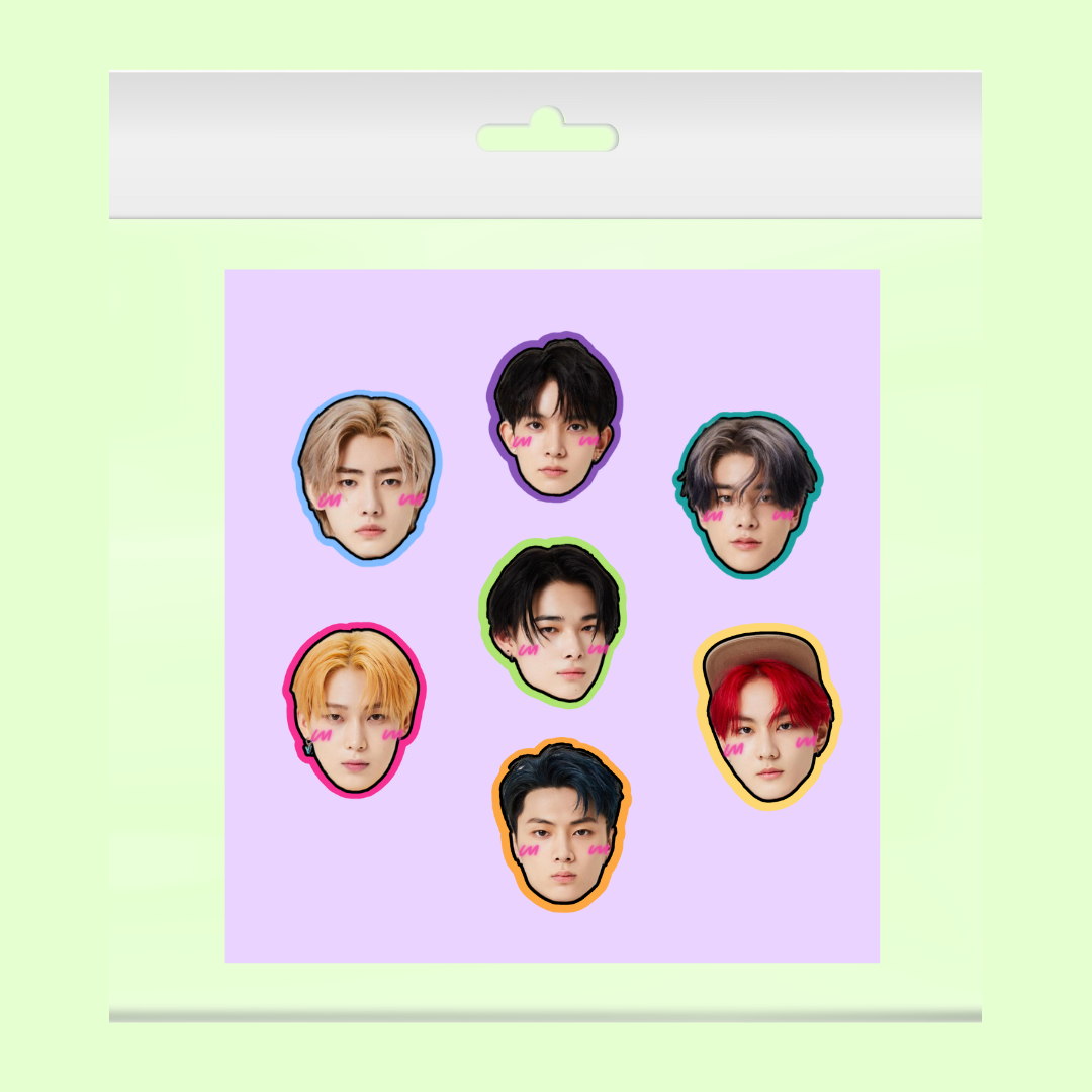 faces - sticker set_1