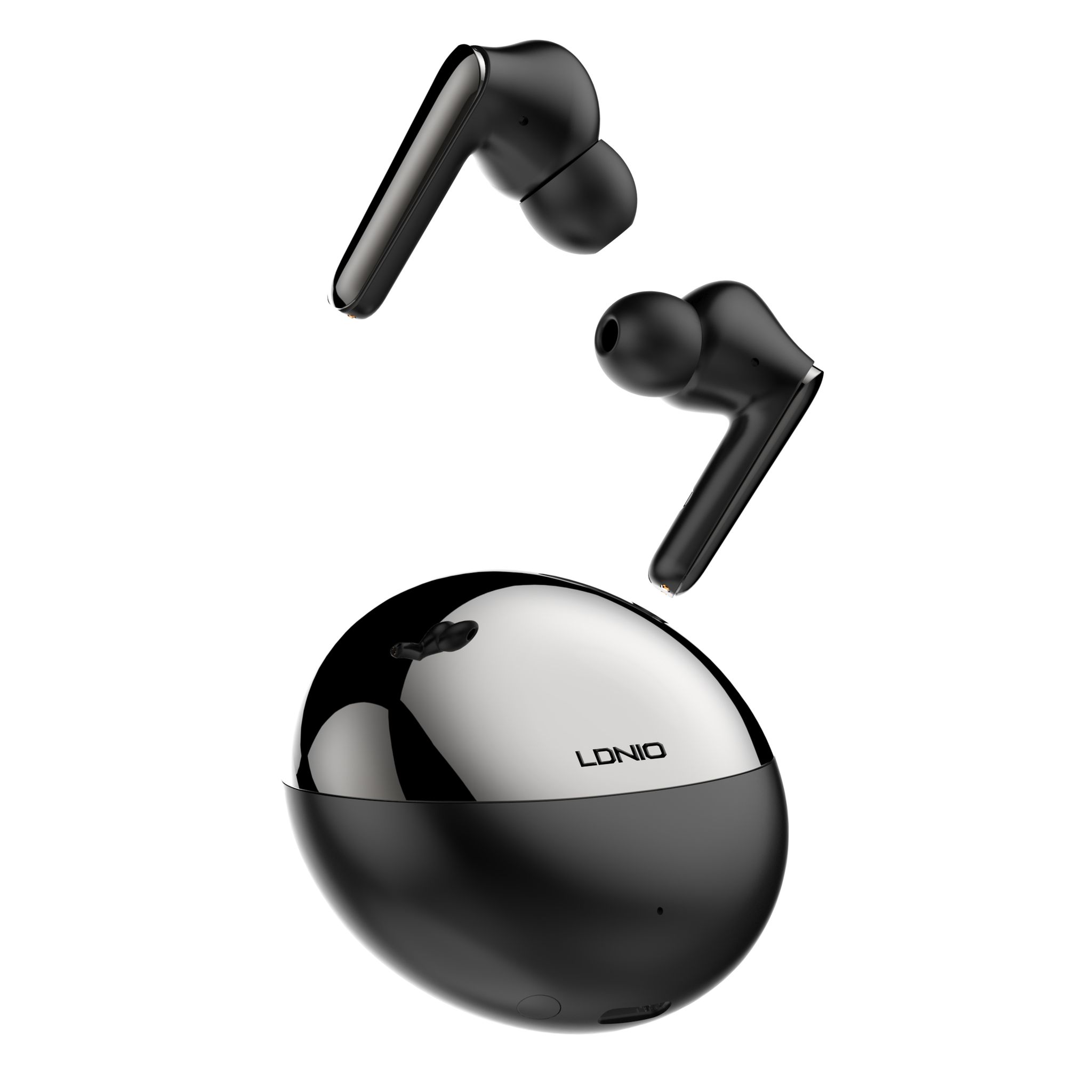 Ldnio True Wireless Earbuds Bluetooth Earphones With Charging Case Black T01_0