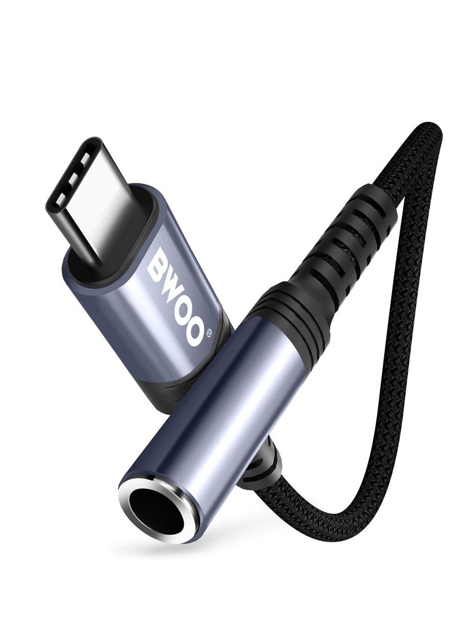 Bwoo USB-C to 3.5mm AUX Audio Adapter_1