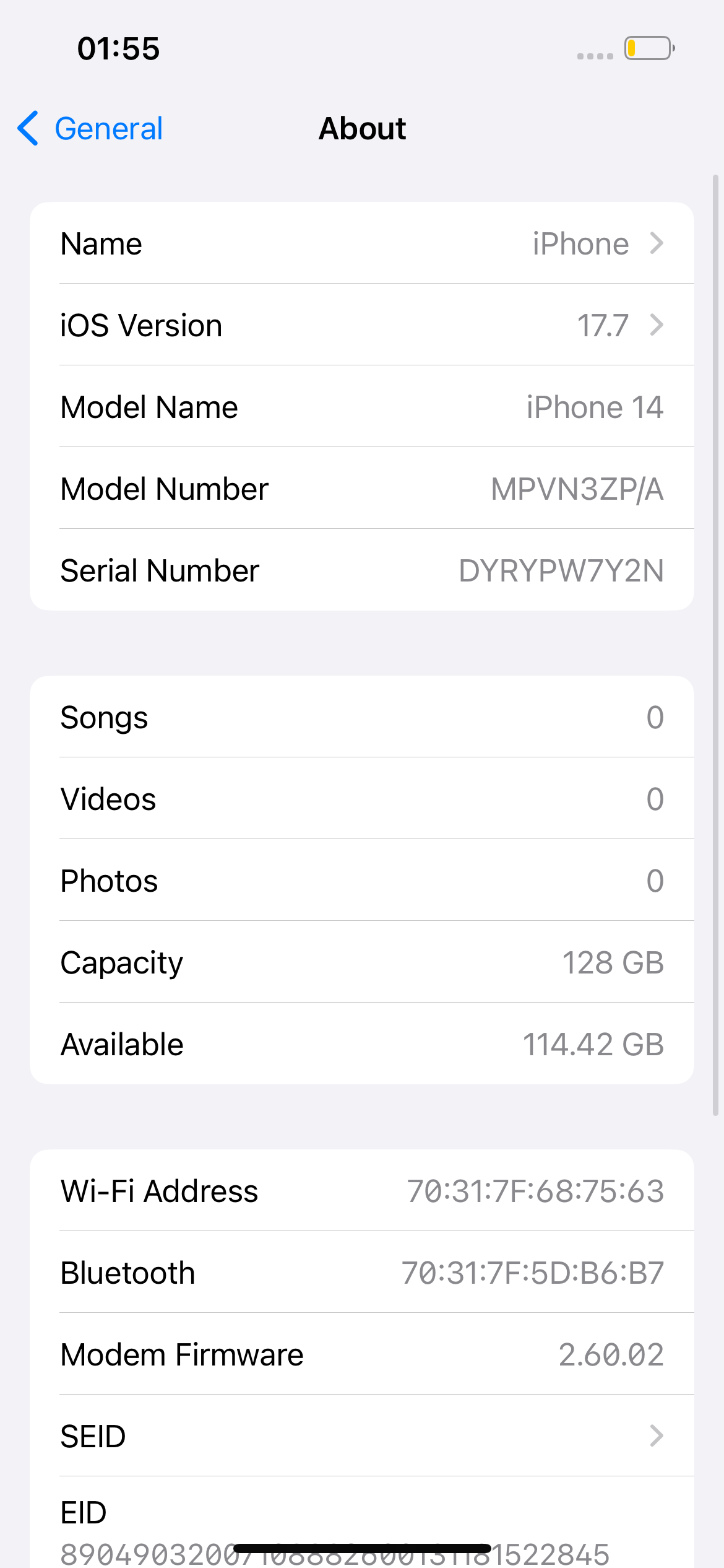 (SP)iPhone 14 128GB Blue_9