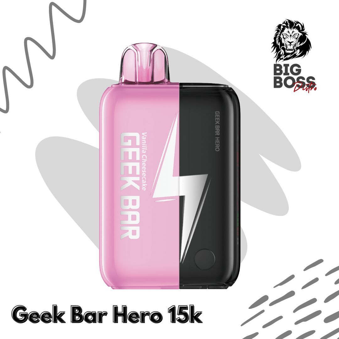 Wholesale Geek Bar Hero 15k Disposable Vape_3