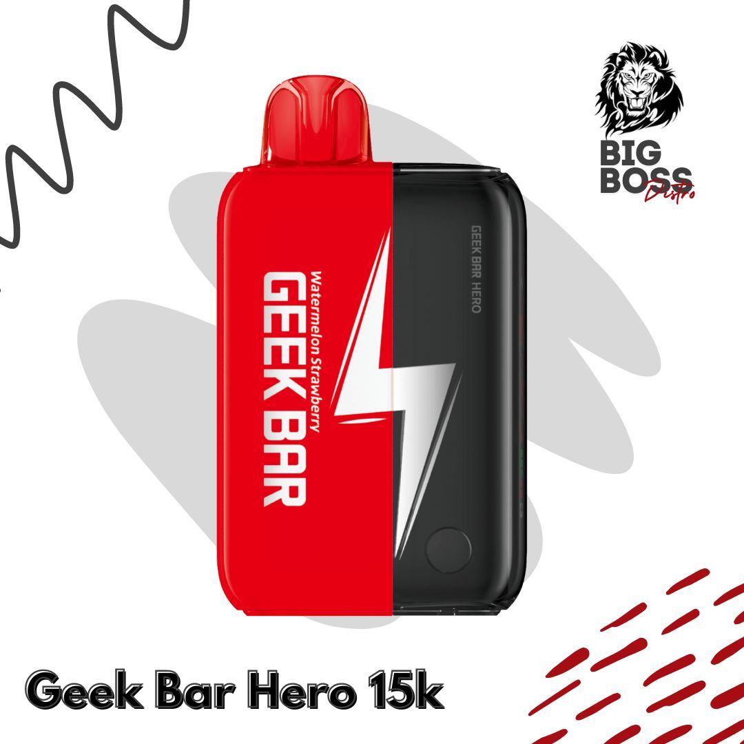 Wholesale Geek Bar Hero 15k Disposable Vape_5