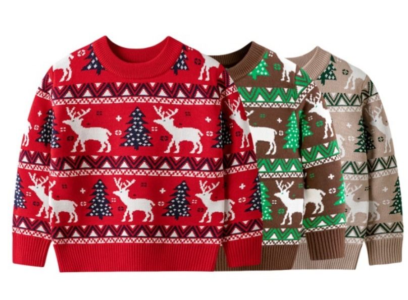 Cute Toddler's Christmas Sweaters_0