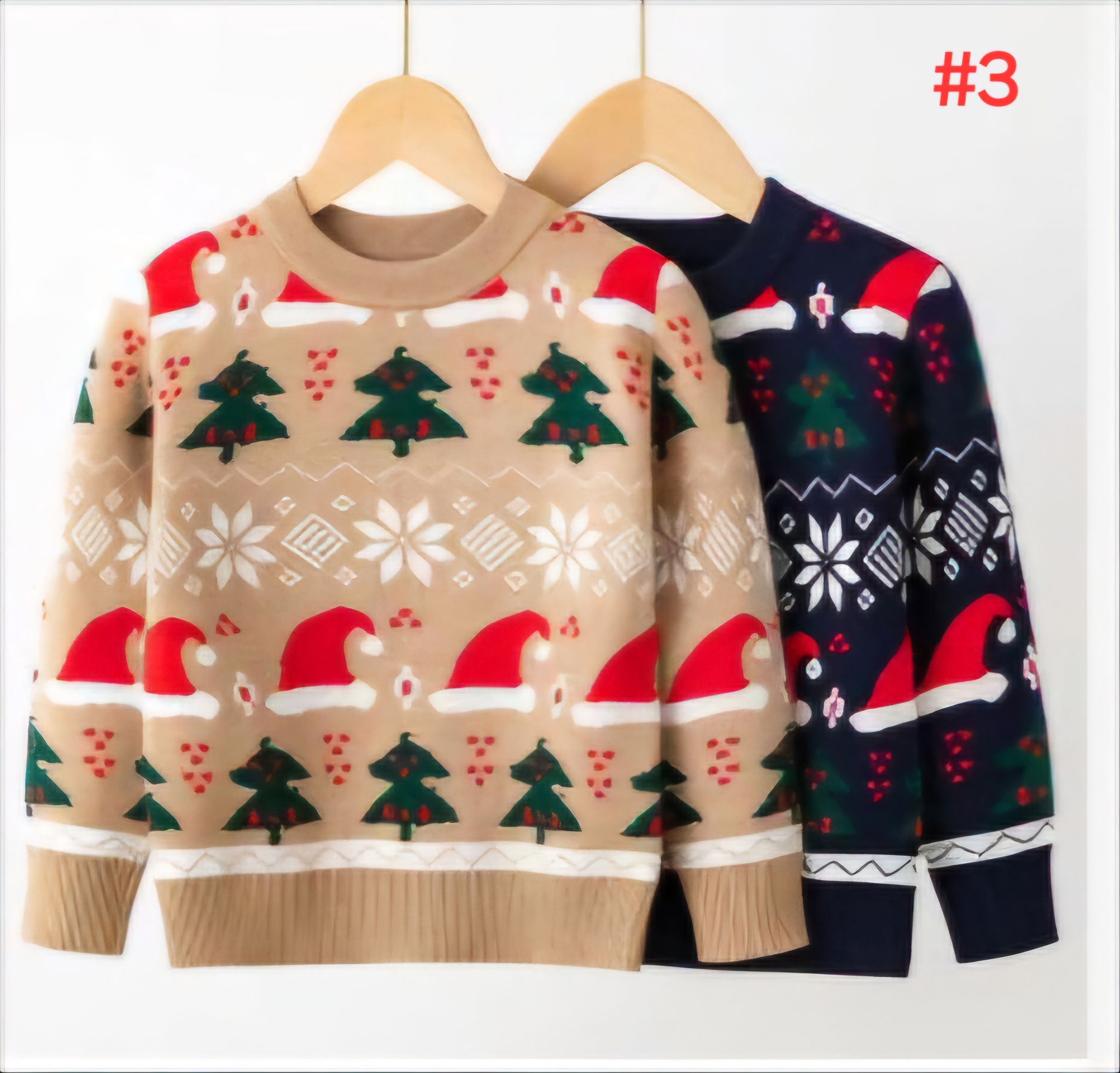 Cute Toddler's Christmas Sweaters _2