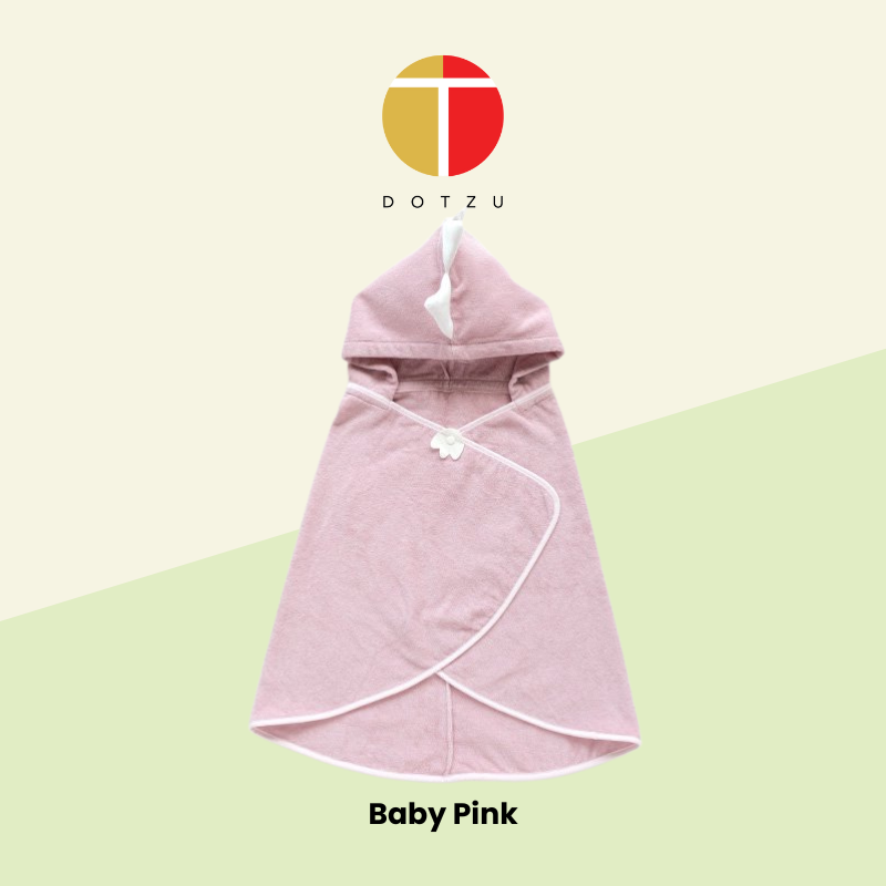 Imabari Japan Baby & Kids DINO Hooded bath towel_2