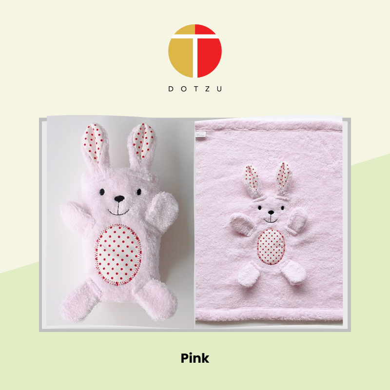 Imabari Japan Baby & Kids Rabbit Foldable Toy Towel_2