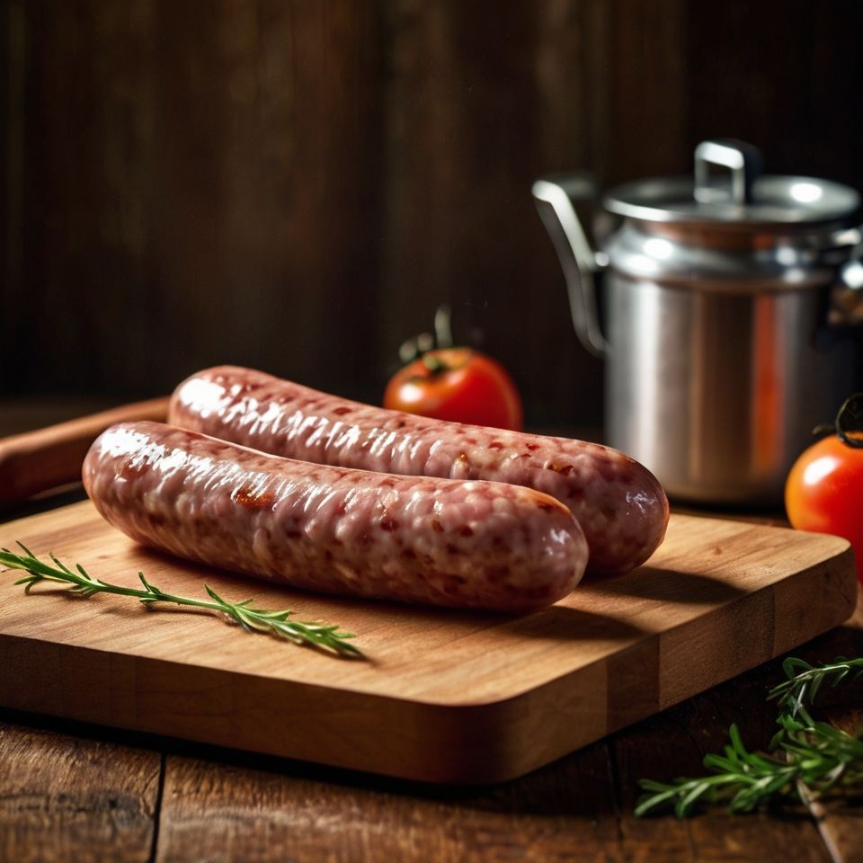 Cheddar Cheese Pork Sausages (80g/pc)_1