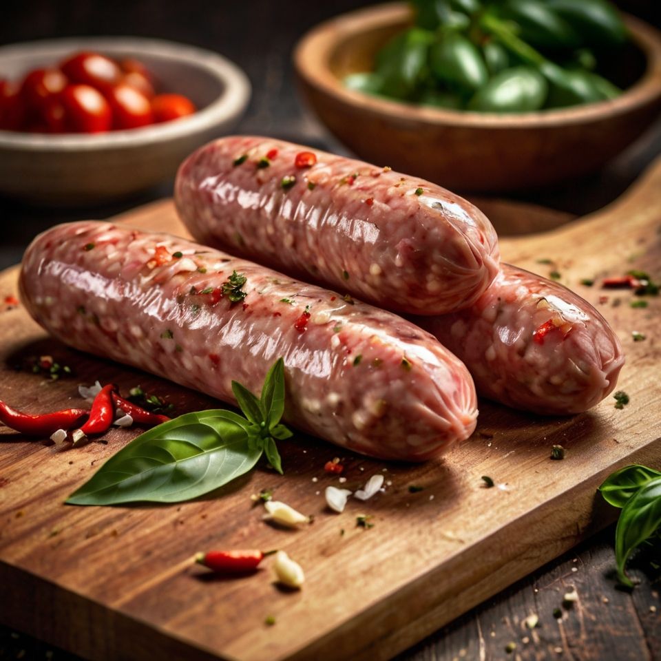 Spicy Italian Pork Sausages (80g/pc)_2