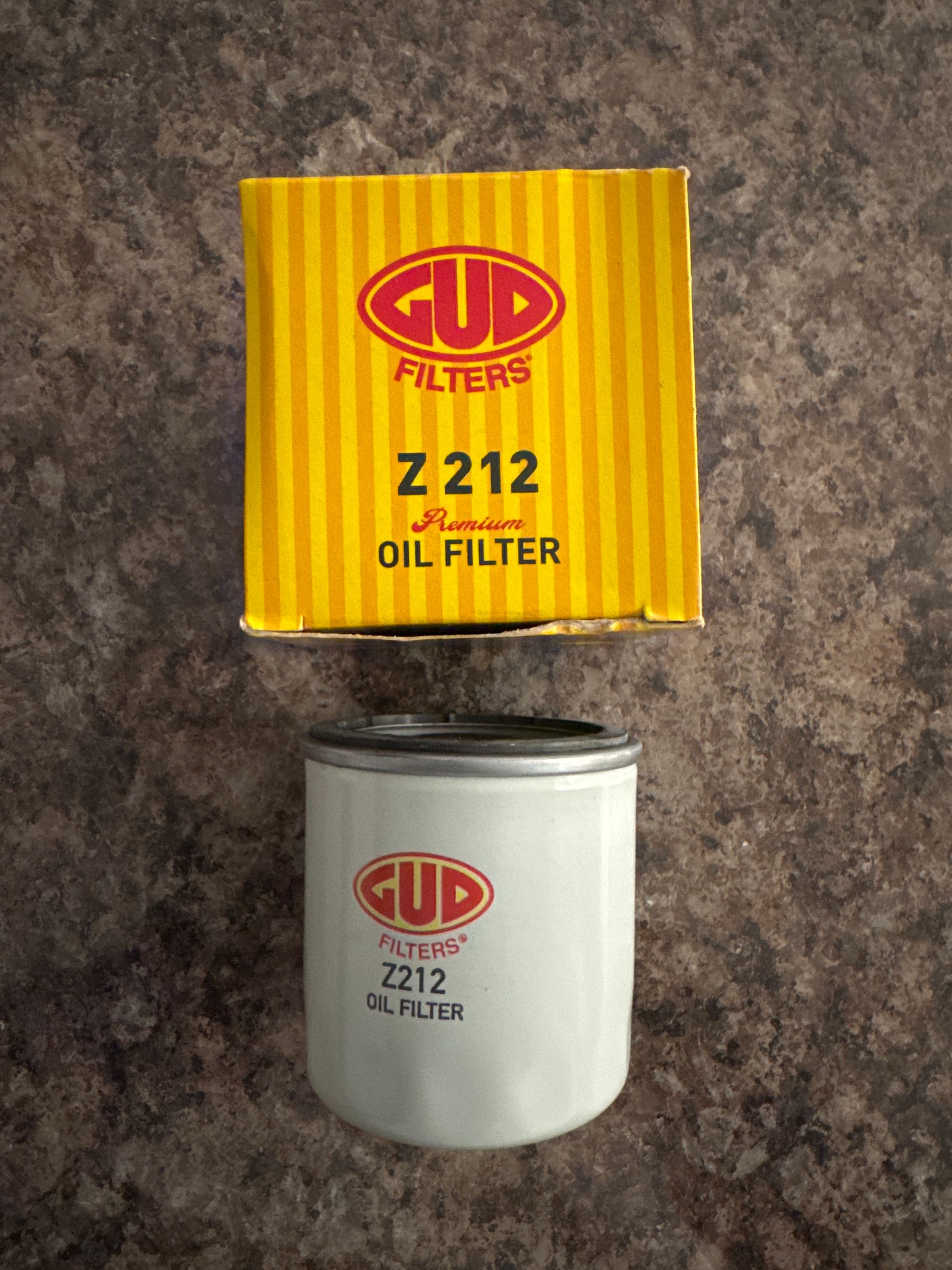 GUD Oil Filter Z212_1