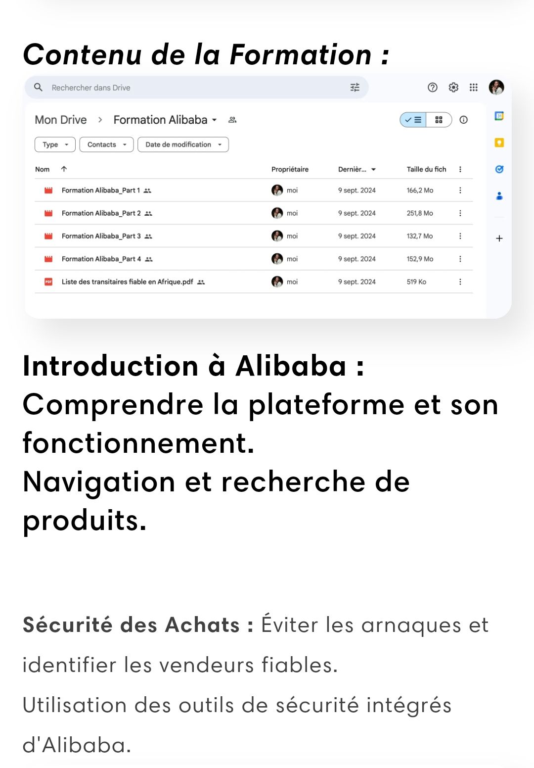 FORMATION : Apprend à commander tes produits sur Alibaba_1