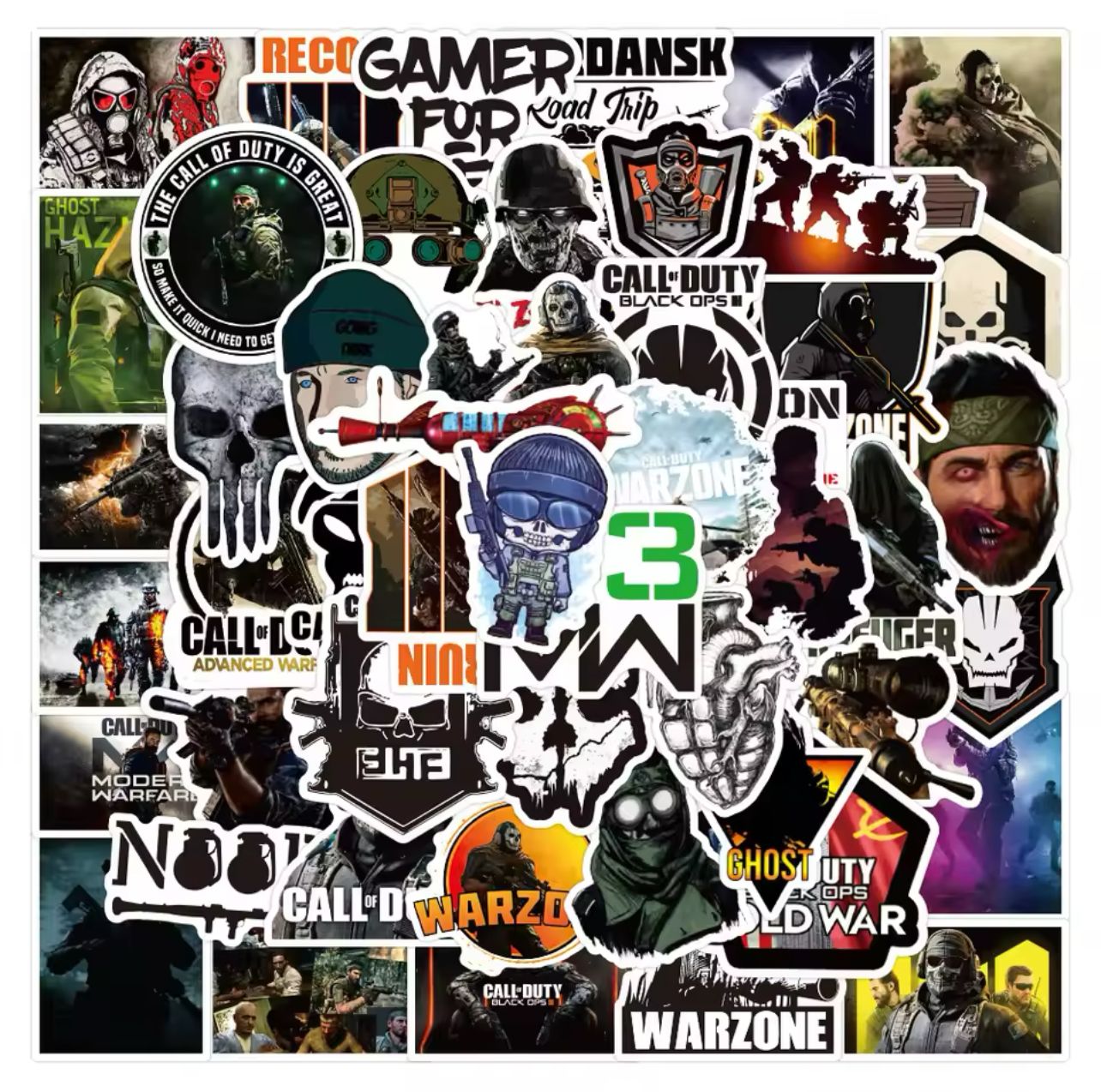 Mini Stickers Call of Duty_0