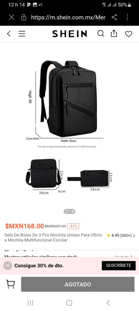 Ensemble Sac a dos Noir _2