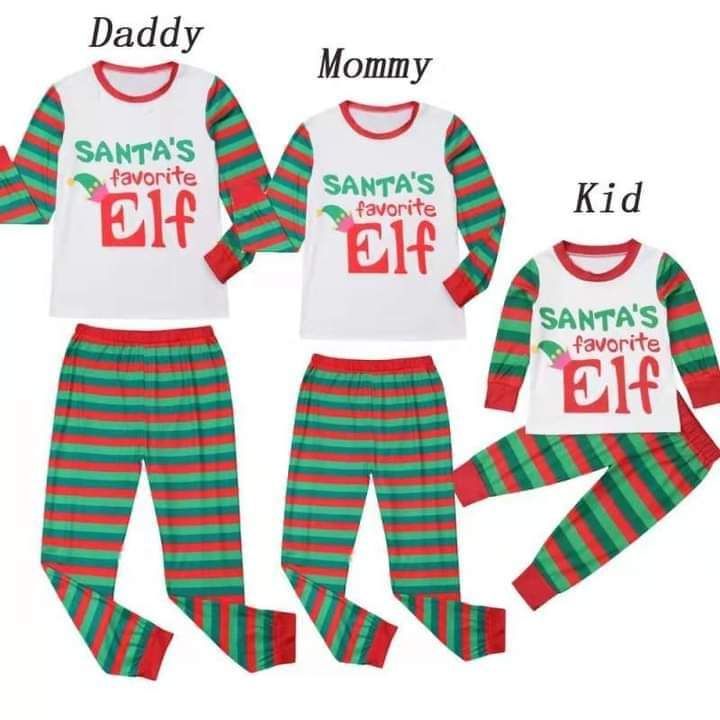 Santa's Favorite Elf PJ_0