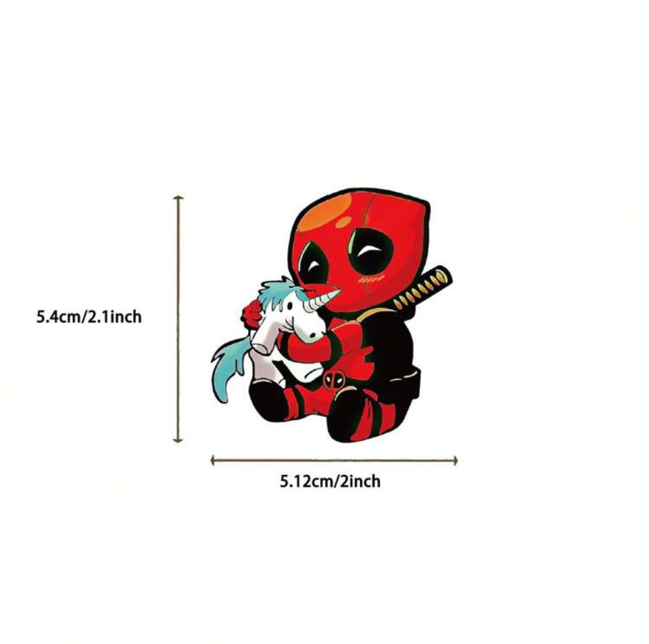 Mini Stickers Wolverine et Deadpool_4