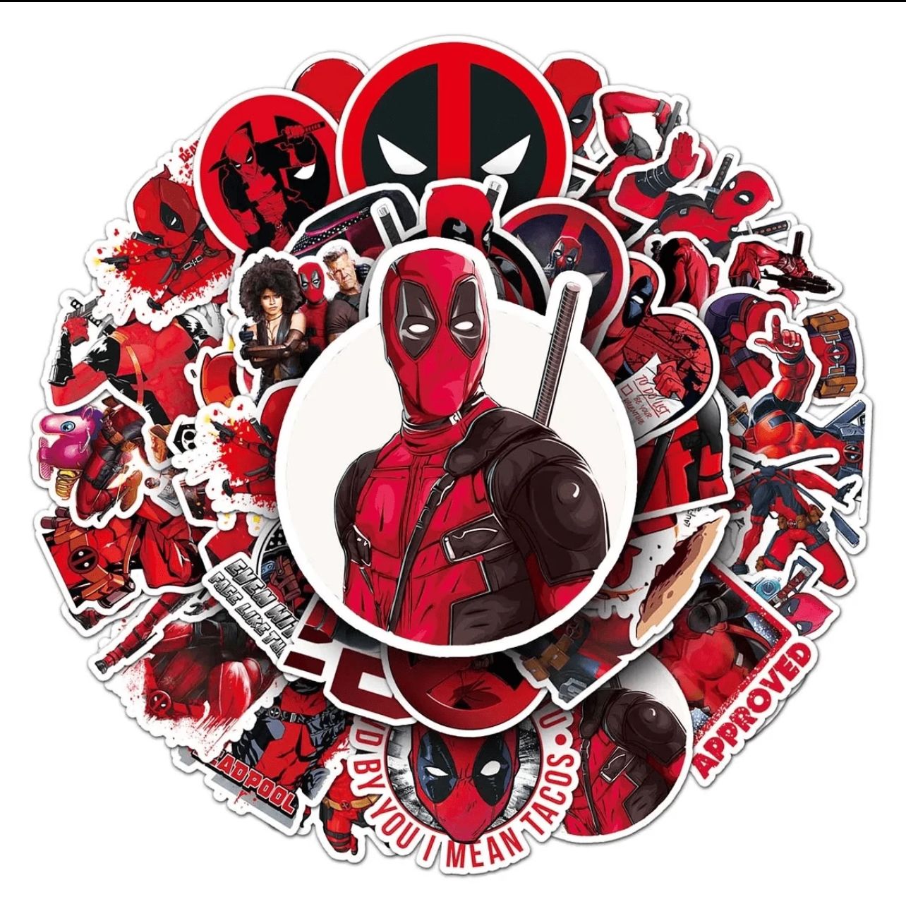 Mini Stickers Deadpool_1