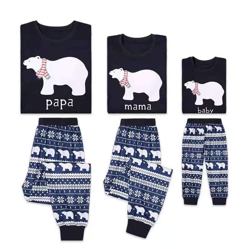 Cute PJs with Polar Bear Design _0