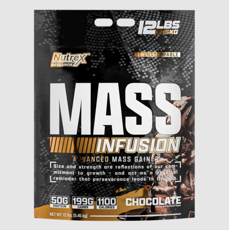 NUTREX MASS INFUSION 12LBS CHOCOLATE_0