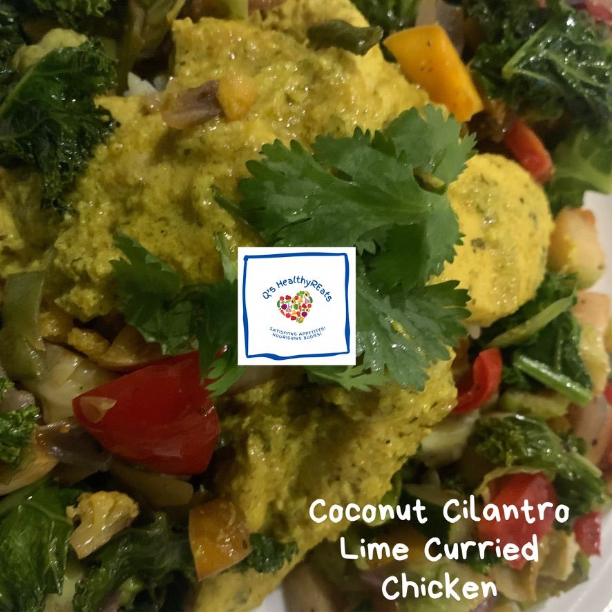 Coconut Cilantro Lime Curried Chicken_0