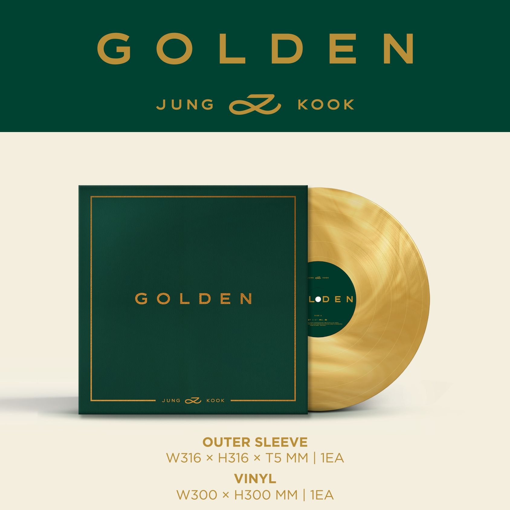 BTS JungKook Golden LP_0