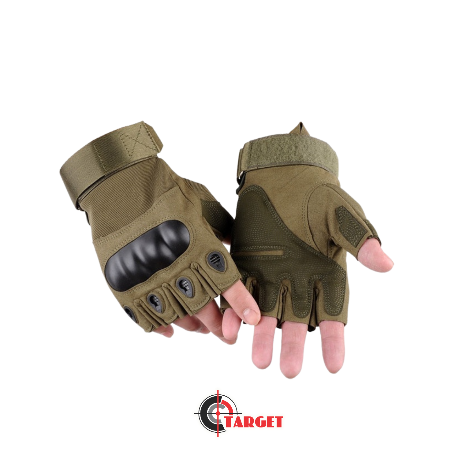 Half Gloves Green_0